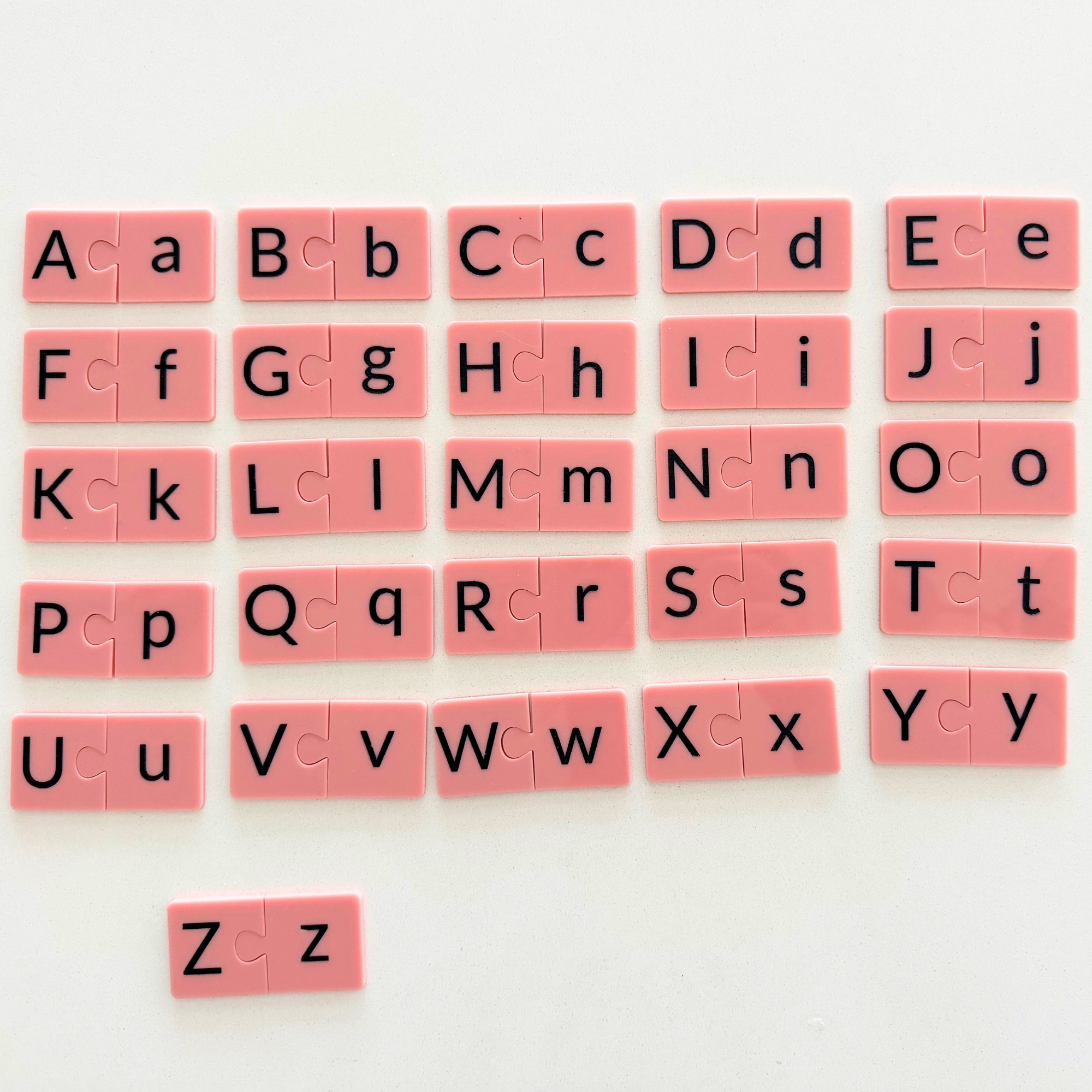 Alphabet Puzzle Tiles – Letter Matching & Word Building Sets