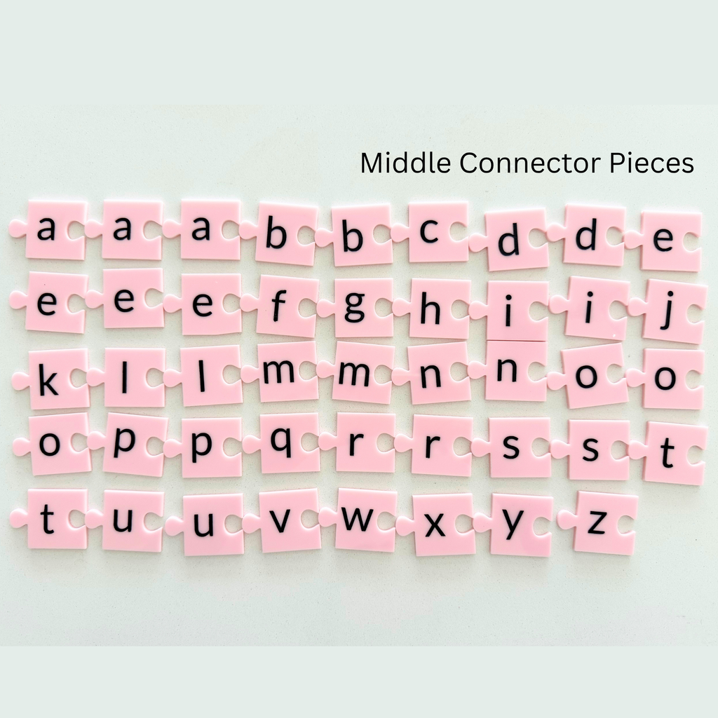 Alphabet Puzzle Tiles – Letter Matching & Word Building Sets
