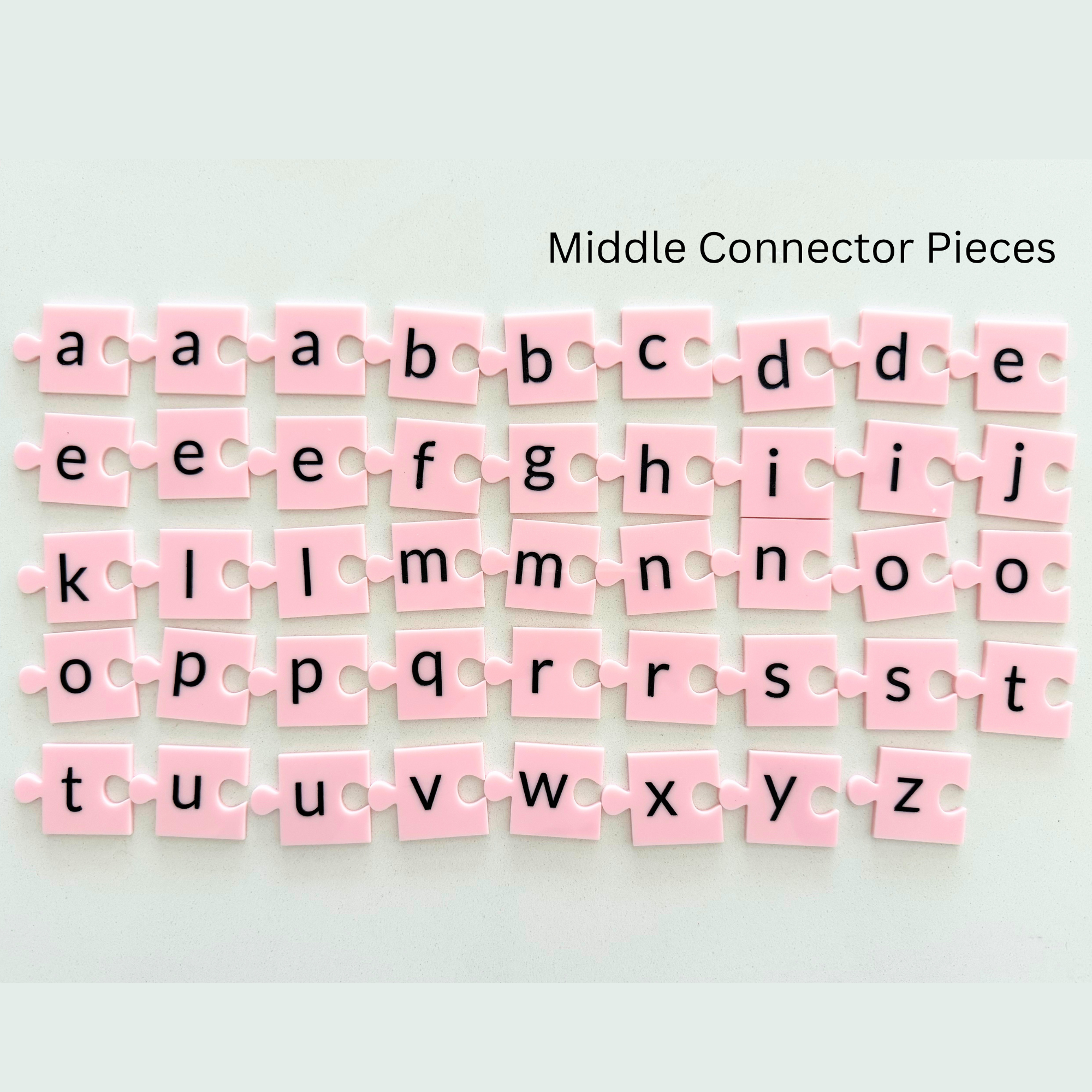 Alphabet Puzzle Tiles – Letter Matching & Word Building Sets