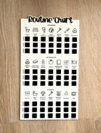 Family Routine Chart