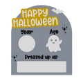 Happy Halloween Costume Sign