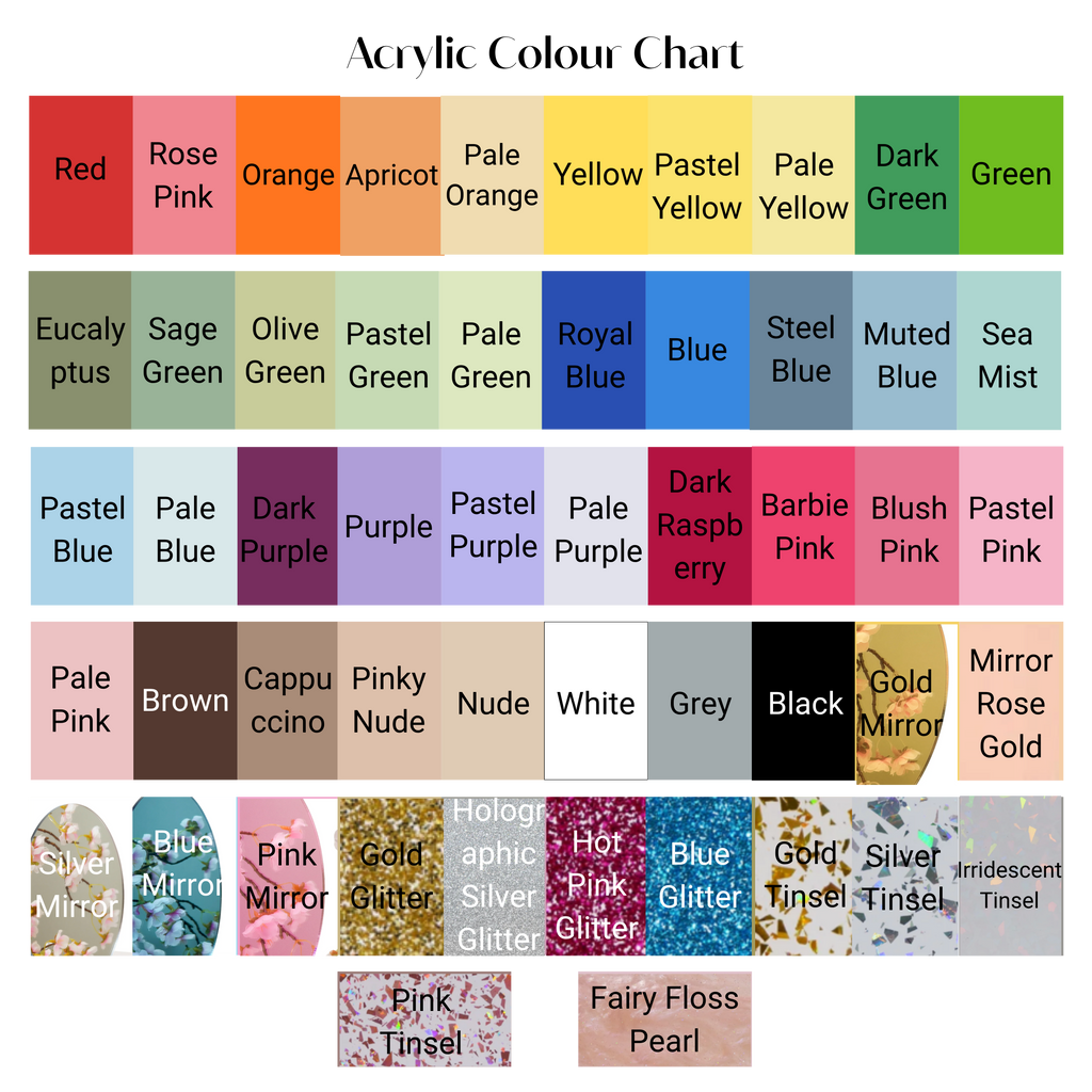 Single Layer Personalised Name Magnet