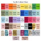 Single Layer Personalised Name Magnet