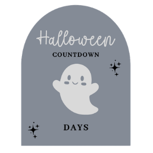 Halloween Countdown Arch Signs