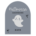 Halloween Countdown Arch Signs
