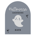 Halloween Countdown Arch Signs