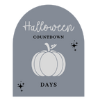 Halloween Countdown Arch Signs