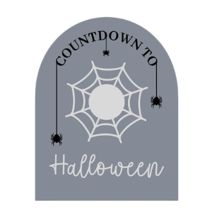Halloween Countdown Arch Signs
