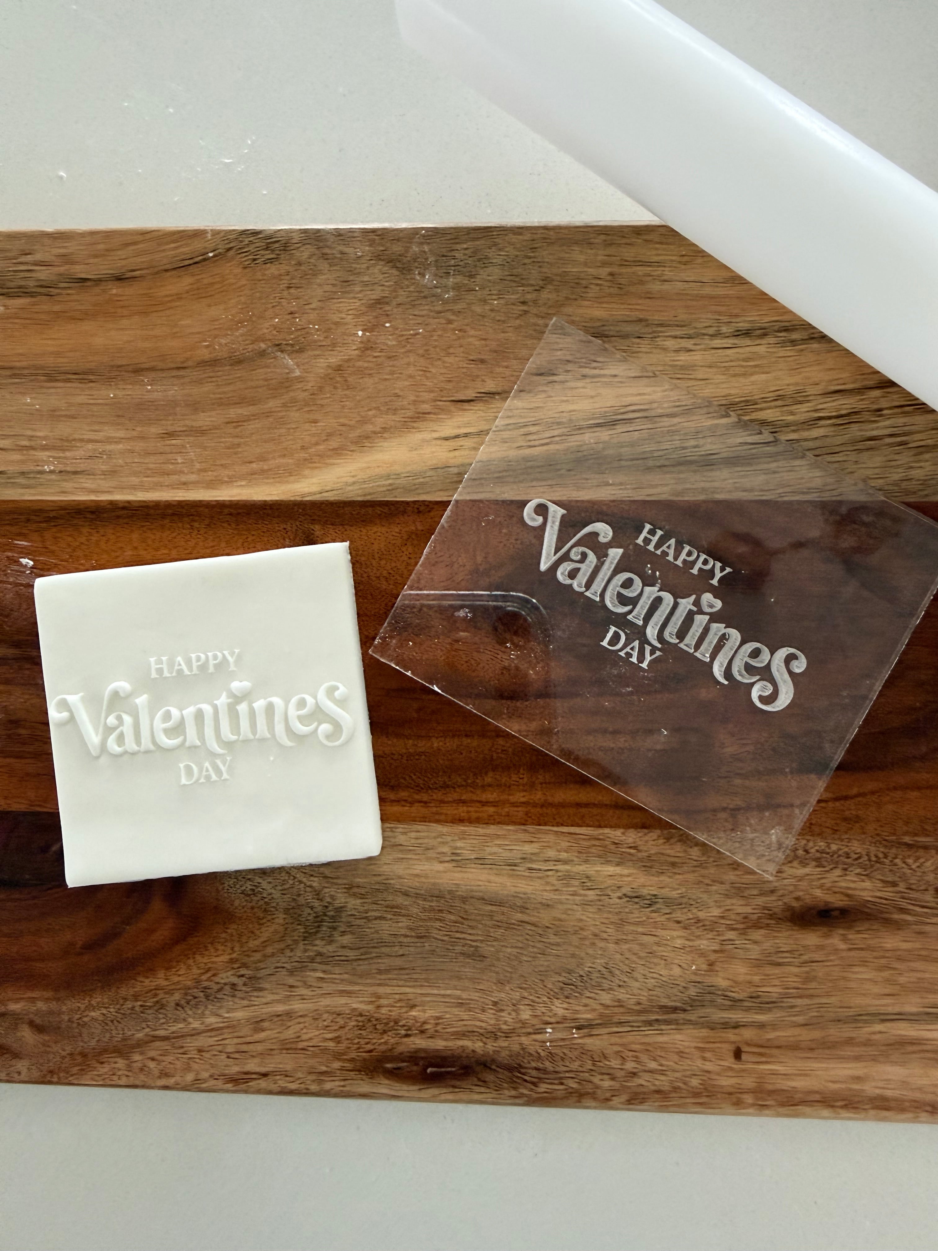 Happy Valentines Day Stamp