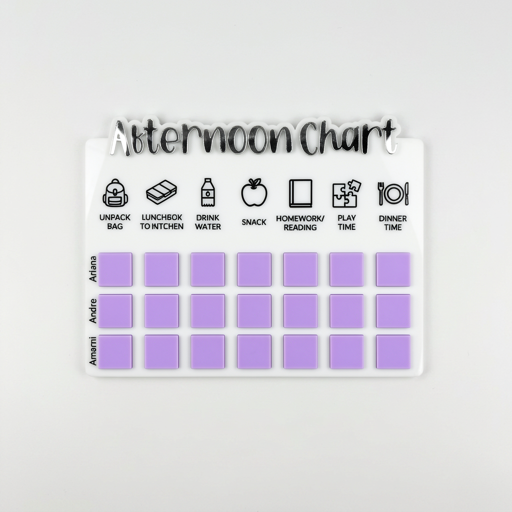 Afternoon Routine & Responsibility Chart