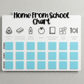 Home from School Routine & Responsibility Chart