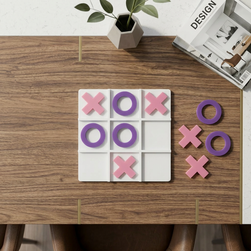 Acrylic Tic Tac Toe Board