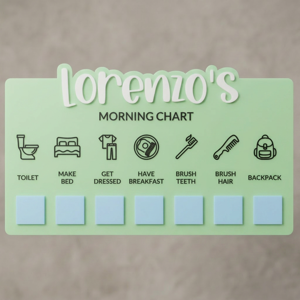 Personalised Routine & Responsibility Chart