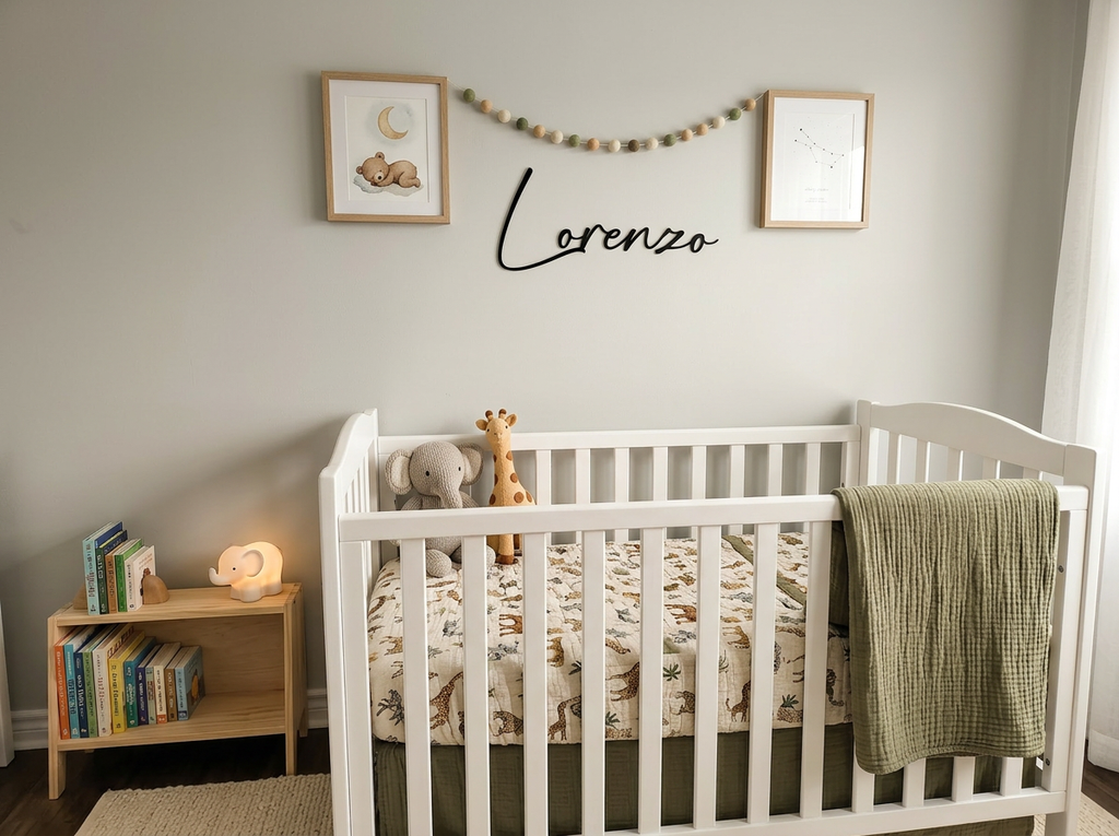 Single Layer Name Sign