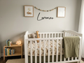 Single Layer Name Sign