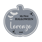 Personalised "First Halloween" Pumpkin Sign