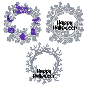 Halloween Door Wreaths
