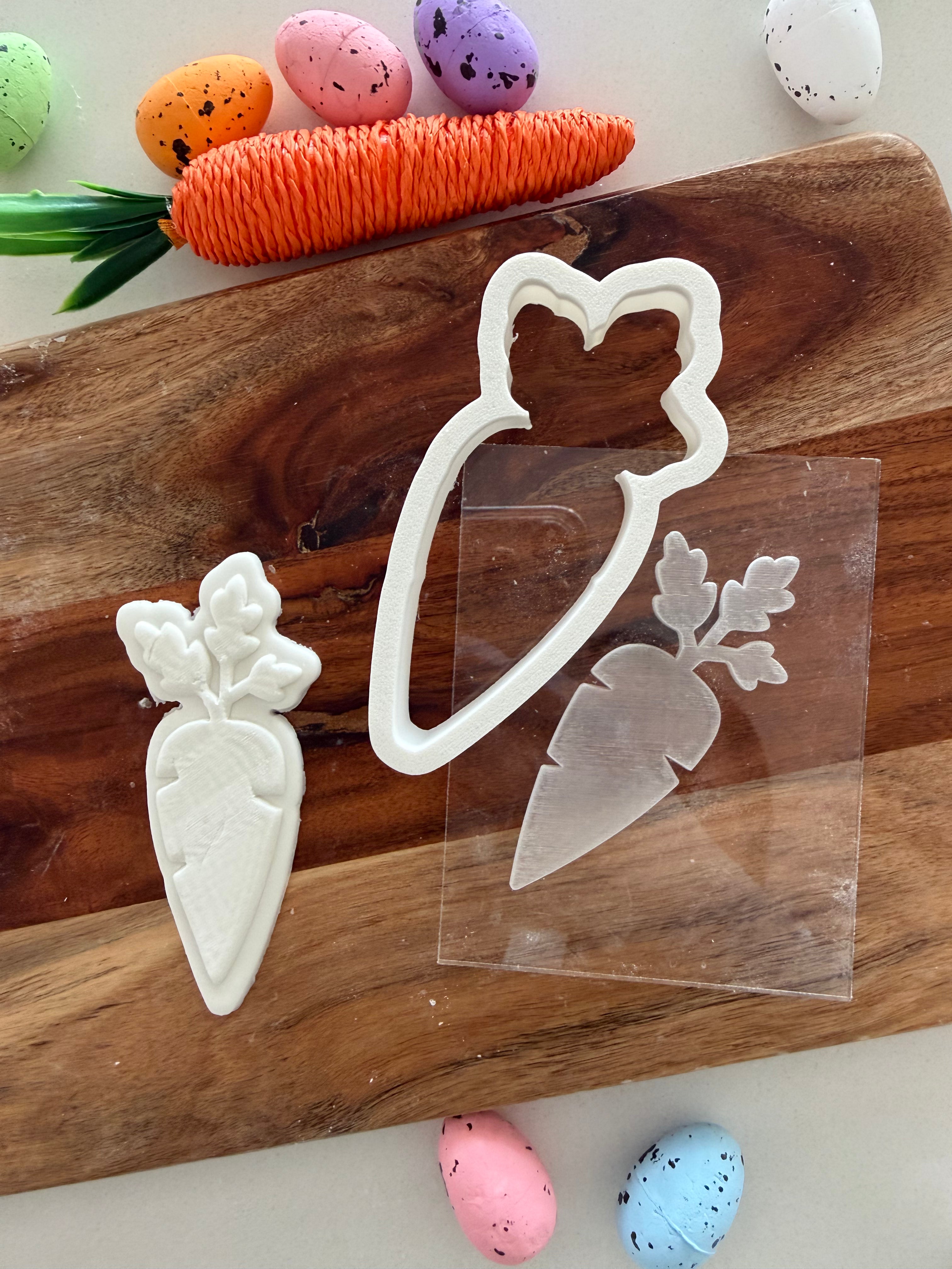 Carrot Stamp and Cutter