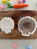 Easter Wreath Stamp and Cutter