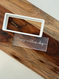 One Line Happy Mothers Day Stamp