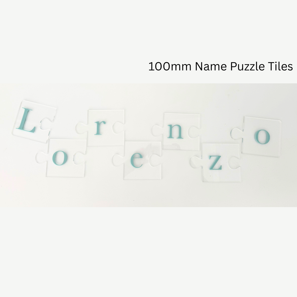 Personalised Name Puzzle Piece Sign