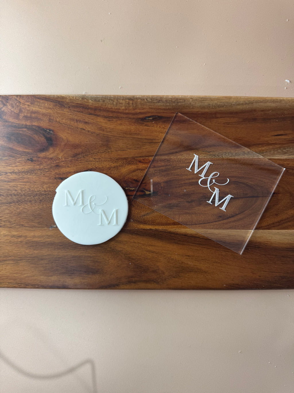 Custom Initial Cookie Stamp