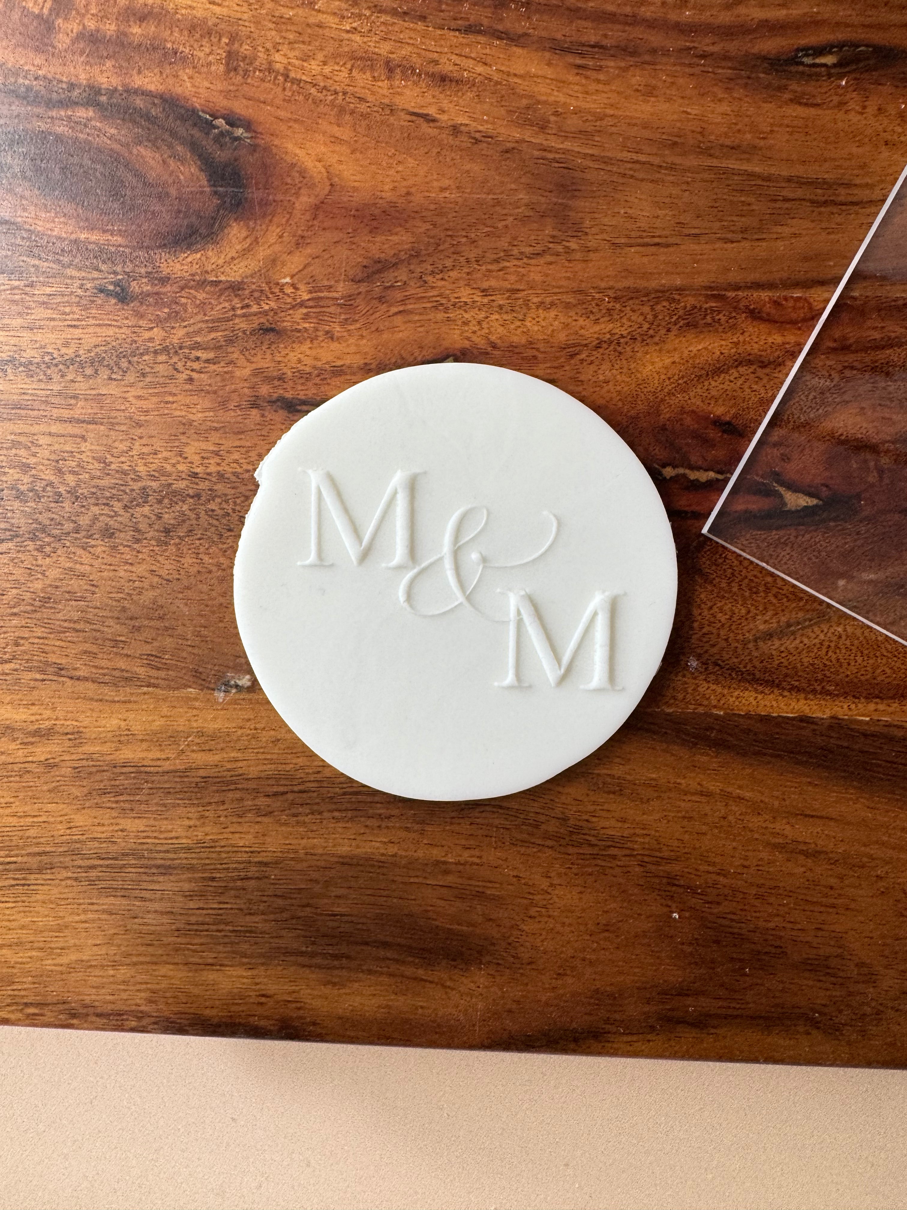 Custom Initial Cookie Stamp