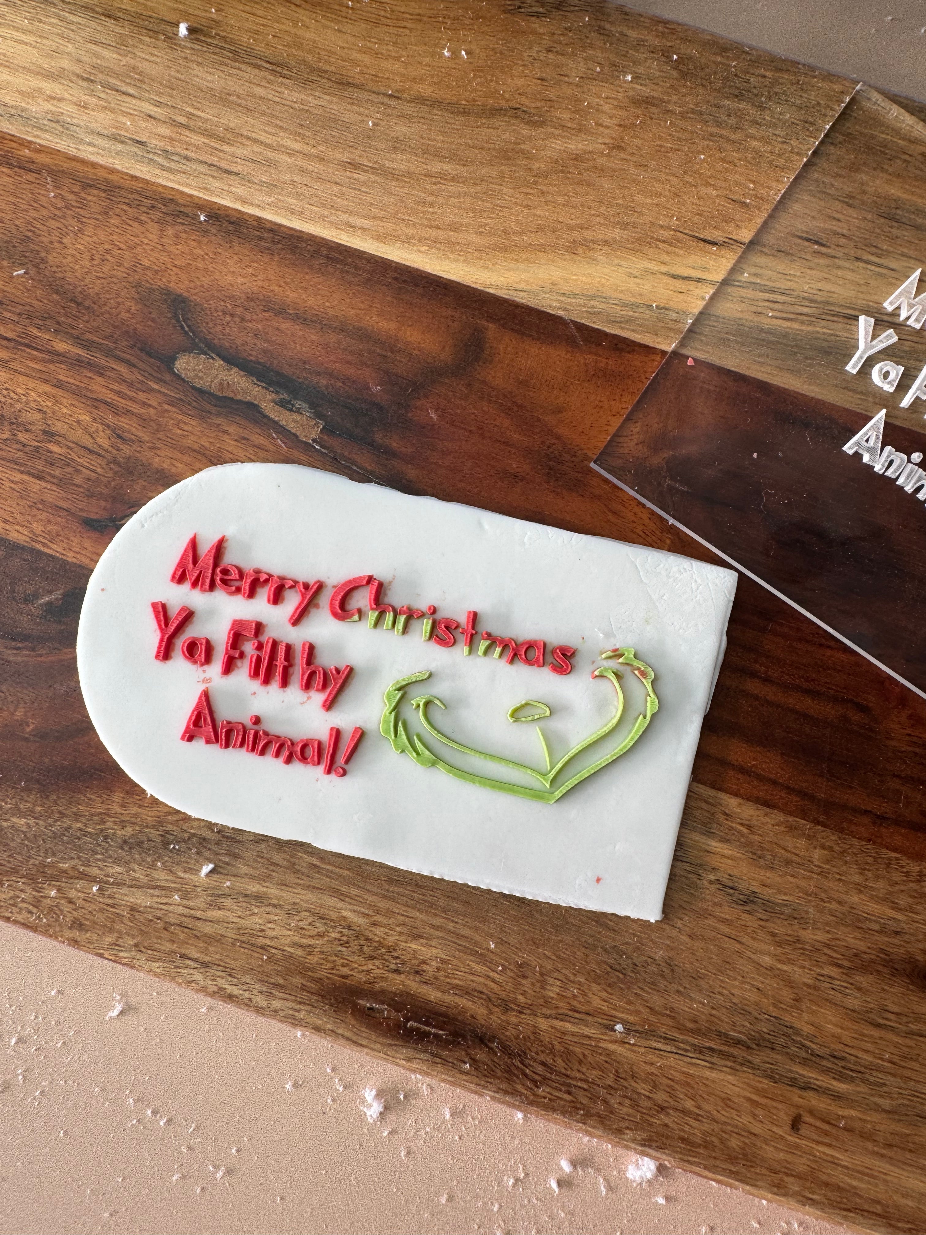 Merry Christmas Ya Filthy Animal