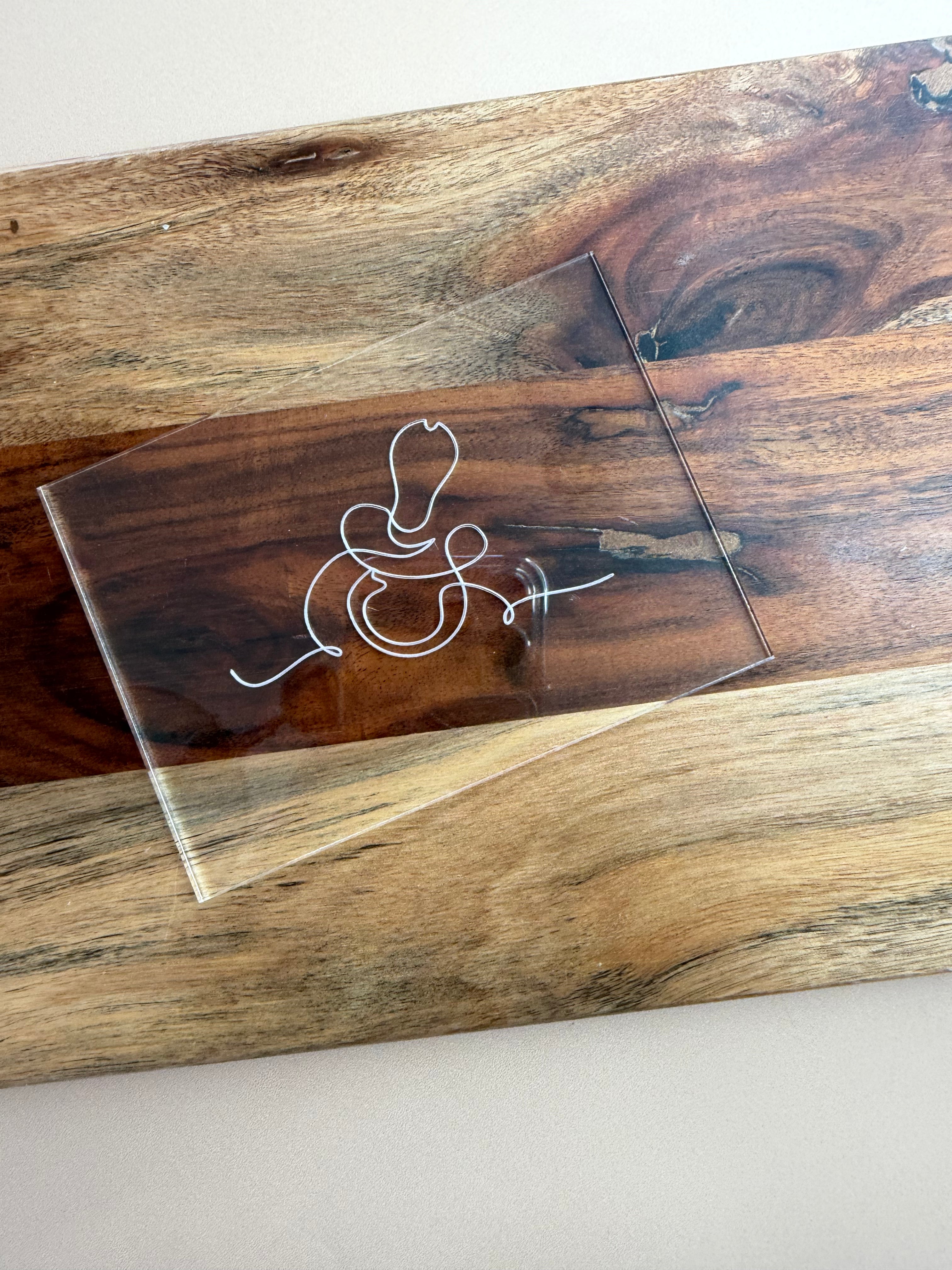 Minimalist Pacifier Cookie Stamp