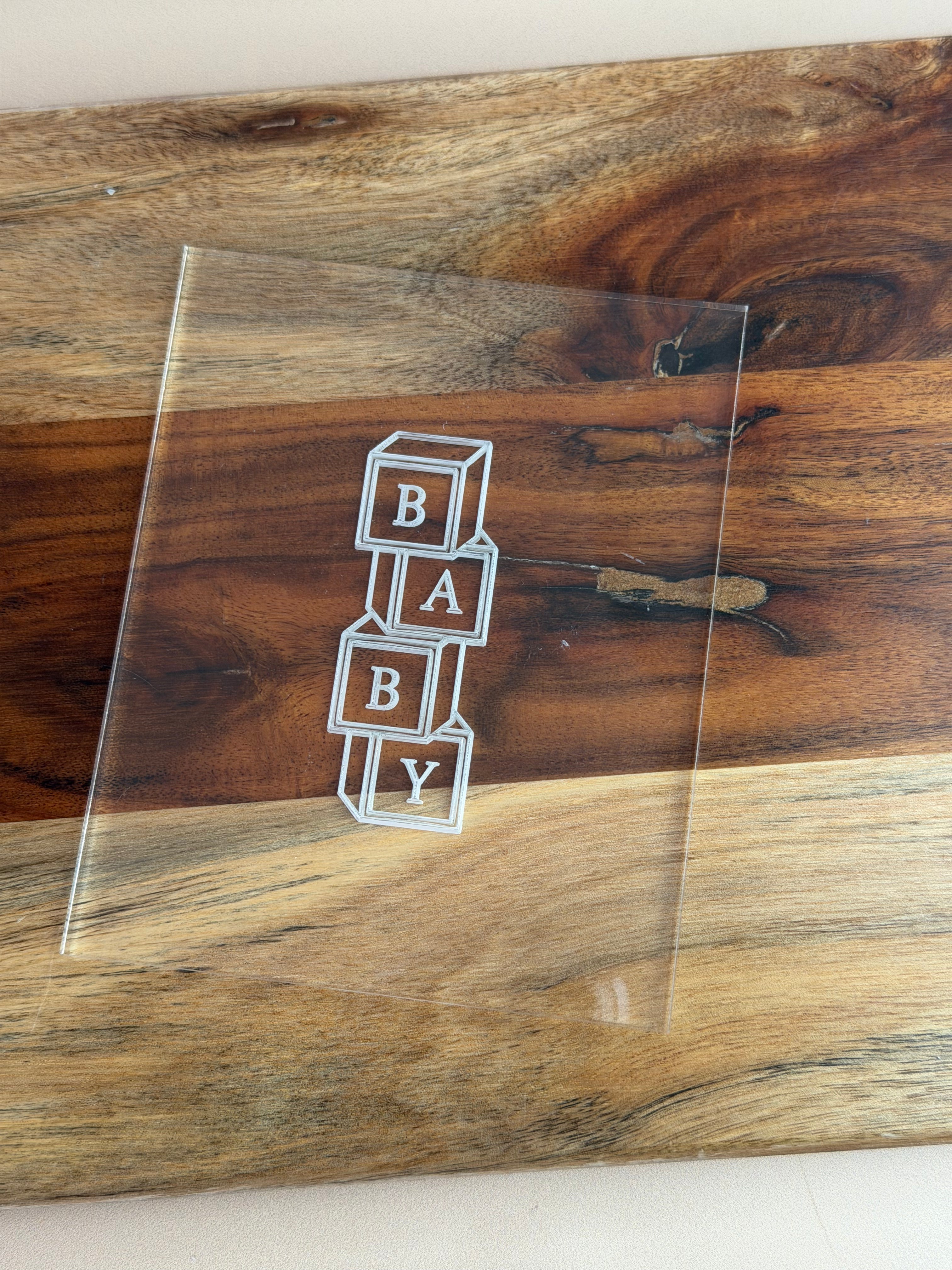 Stacked Block Cookie Stamp