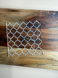 Moroccan Trellis Texture Pattern