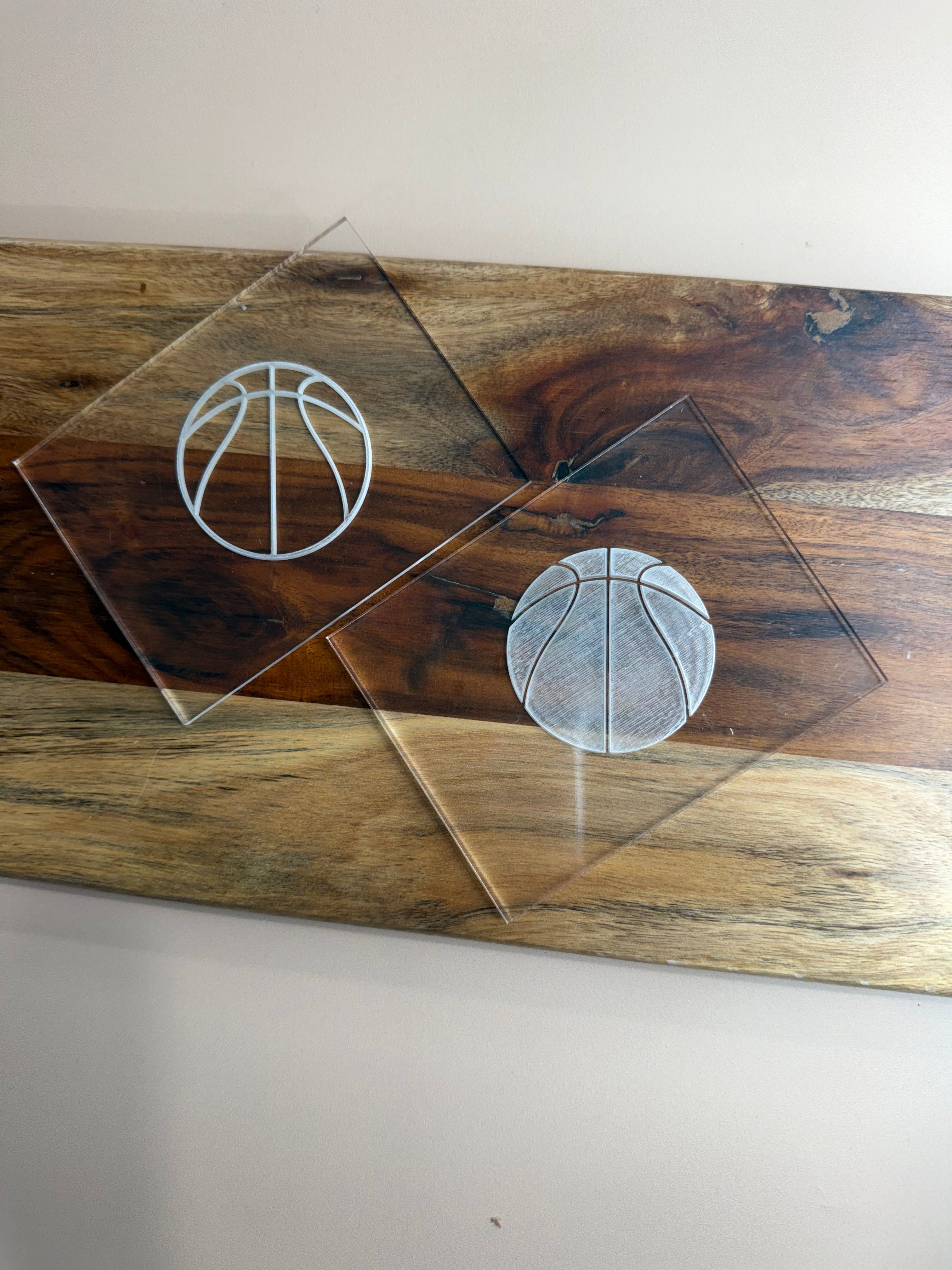 Basketball Cookie Stamps