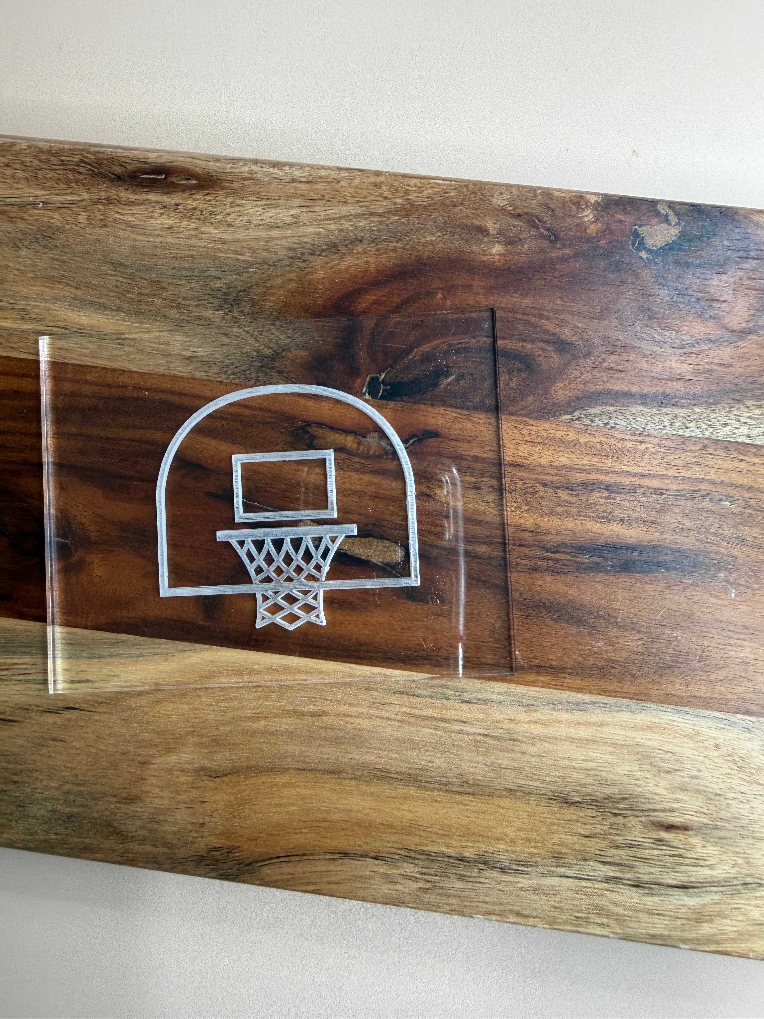 Basketball Hoop Outline