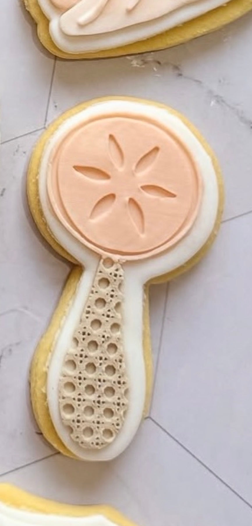 Sand Dollar Baby Rattle