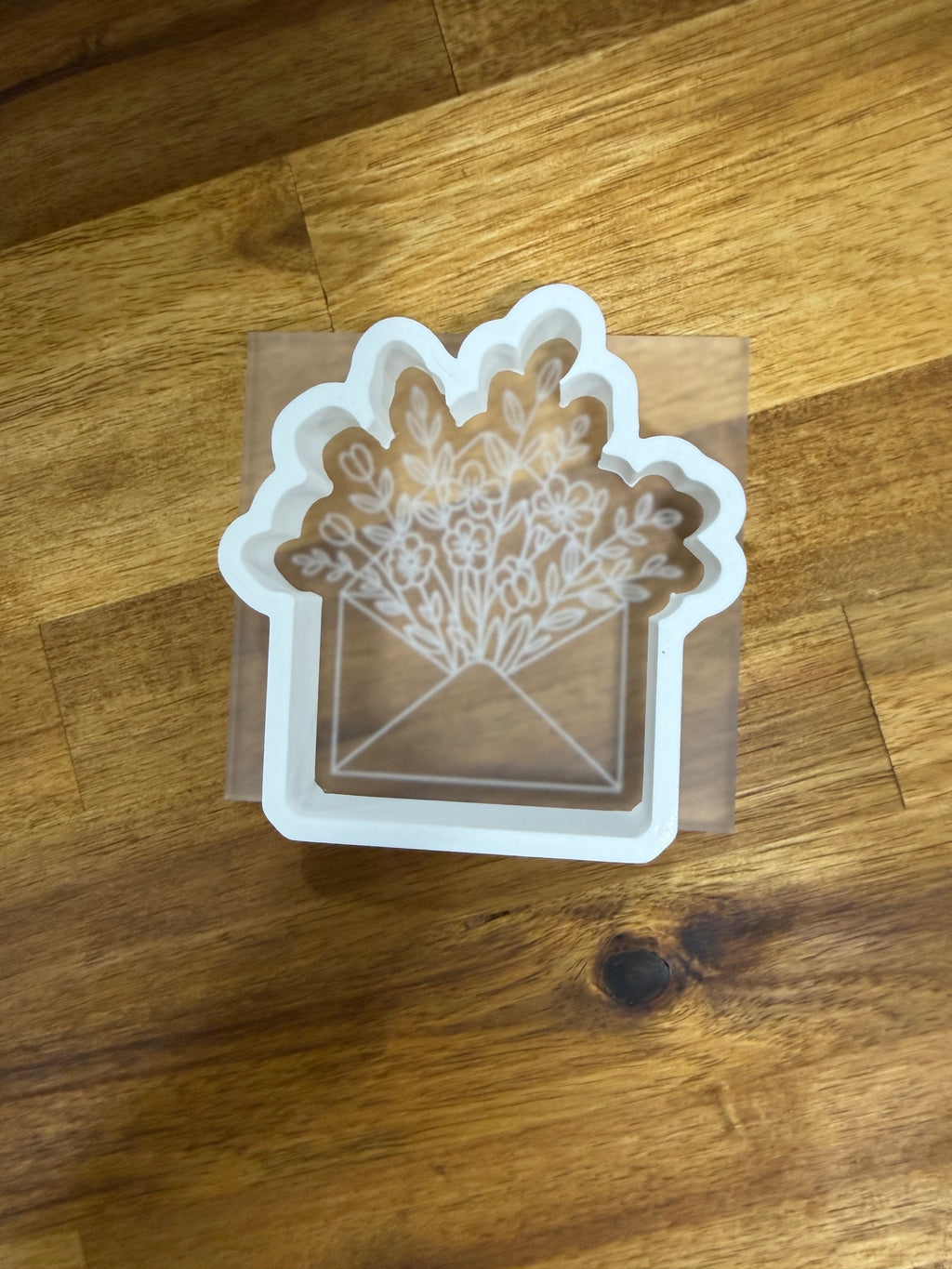 Floral Envelope Stamp and Cutter