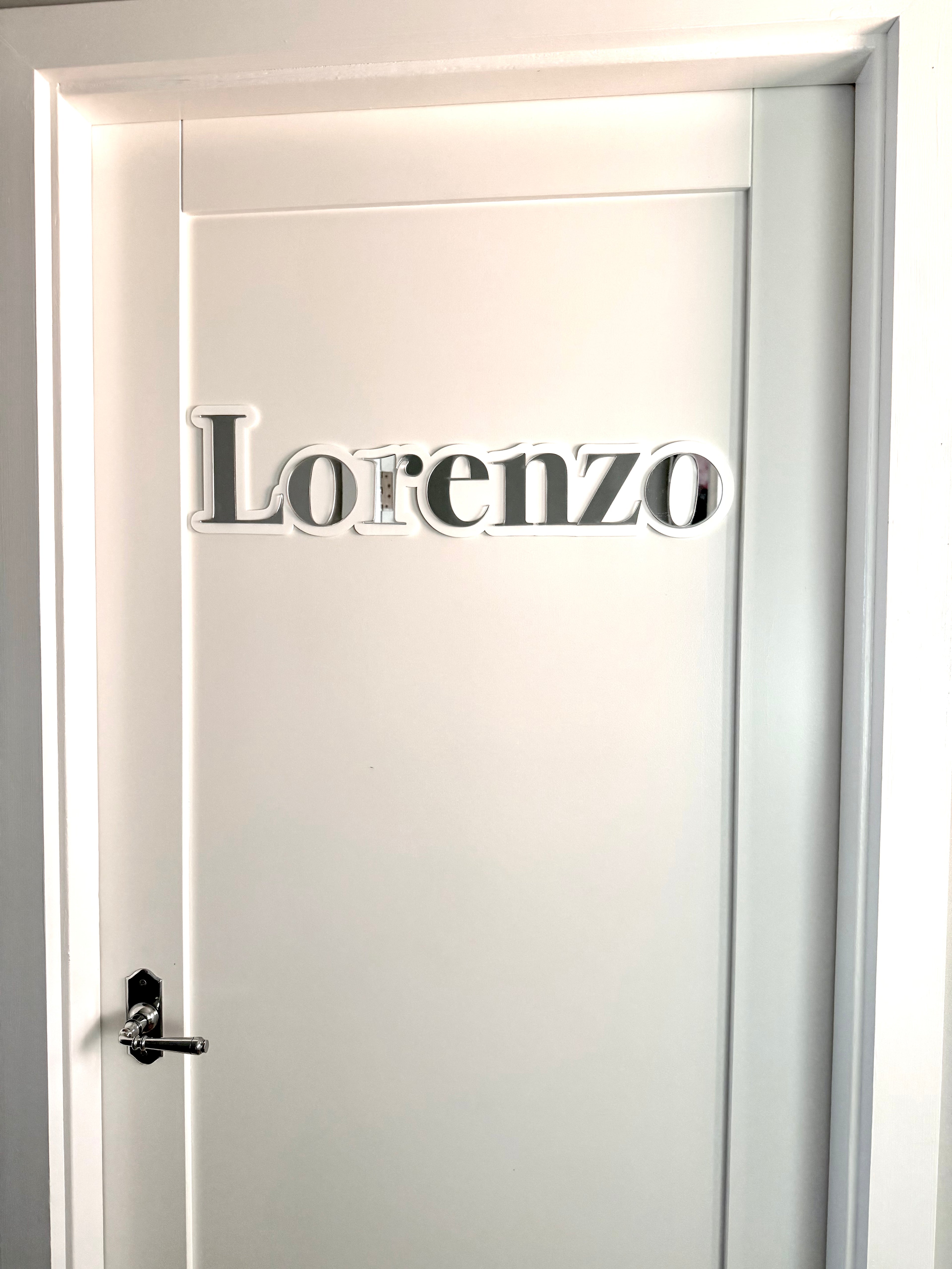 Custom Double Layer Name Sign - PRINT