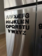 Acrylic Alphabet Magnet Kit