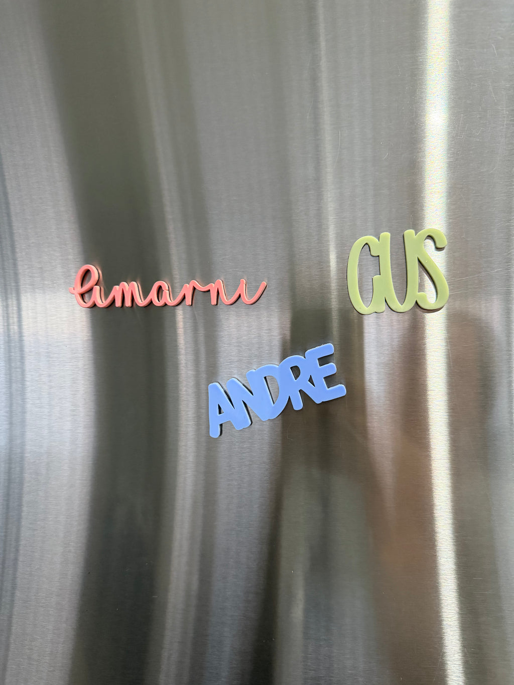 Single Layer Personalised Name Magnet