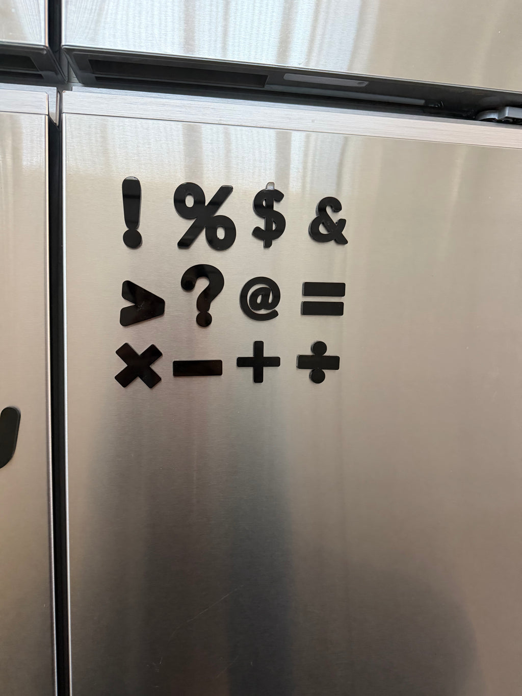 Acrylic Magnetic Symbols Kit