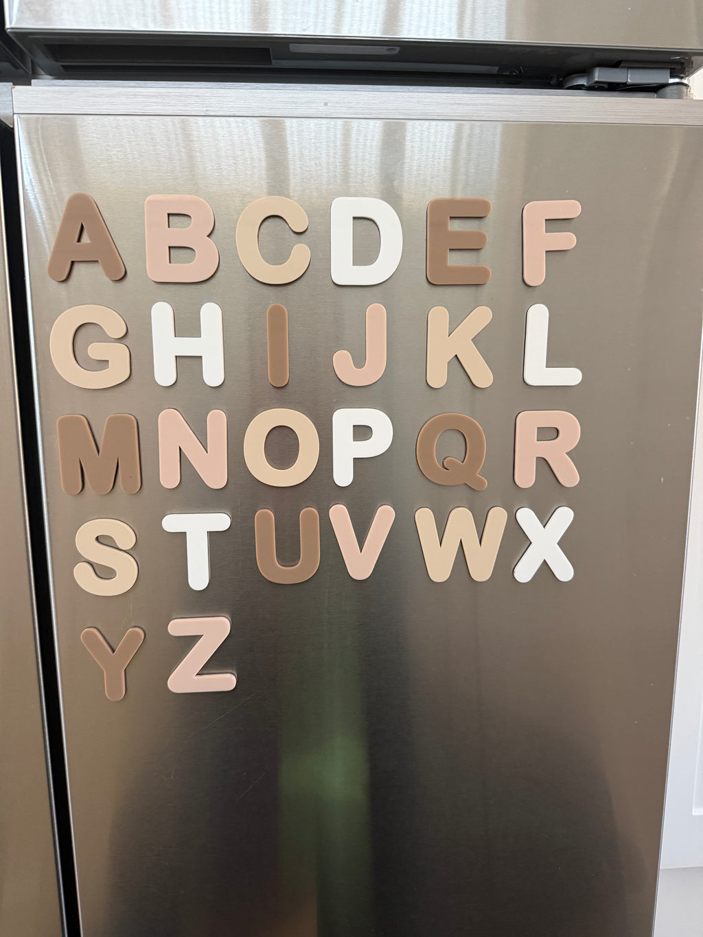 Acrylic Alphabet Magnet Kit