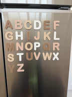 Acrylic Alphabet Magnet Kit