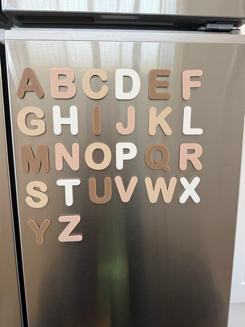 Acrylic Alphabet Magnet Kit