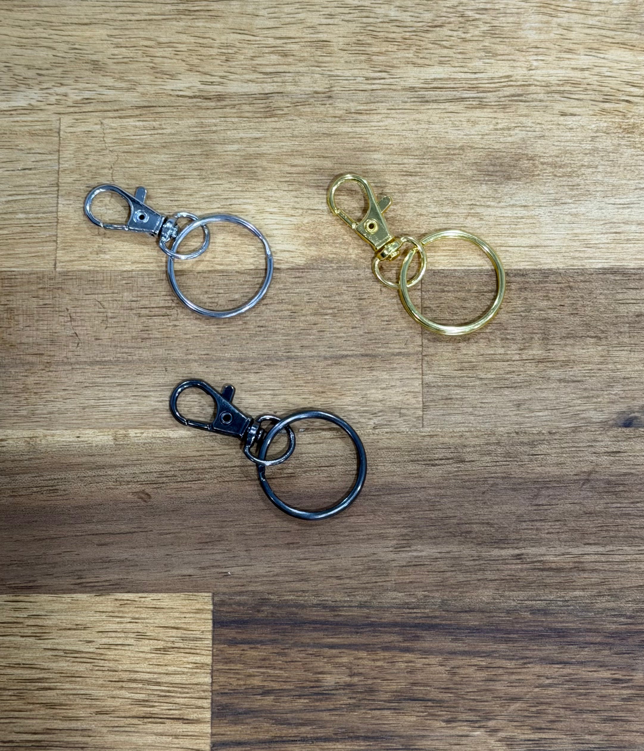 Double Layer Personalised Name Keychain