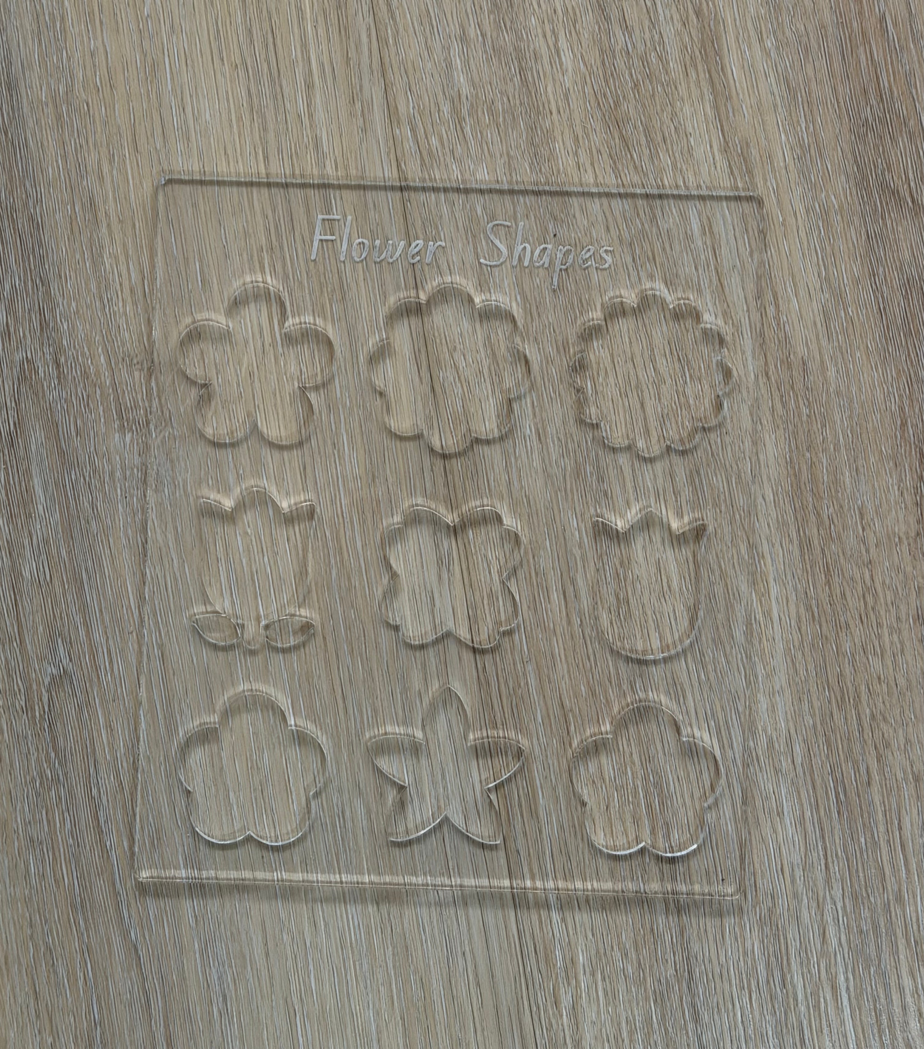 Acrylic Stencils