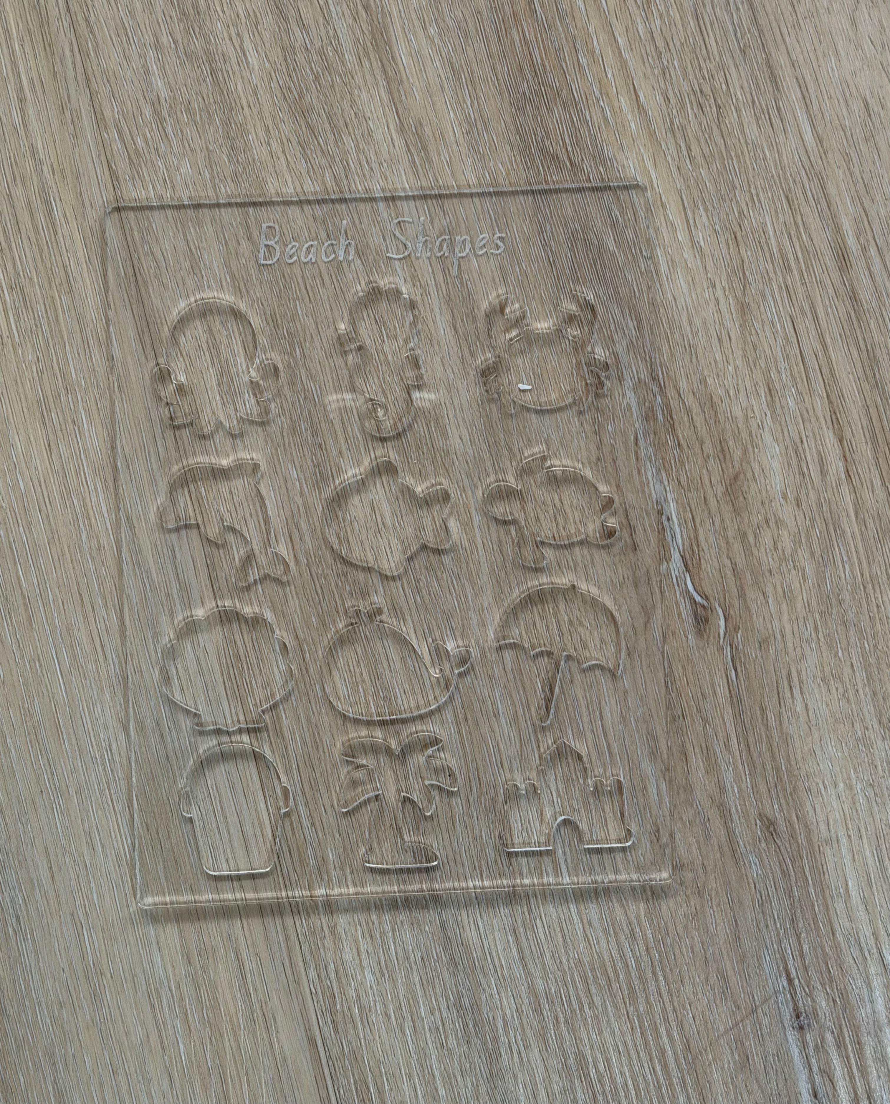Acrylic Stencils