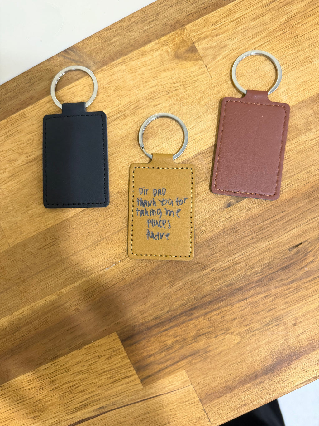 PU Leather Keychain