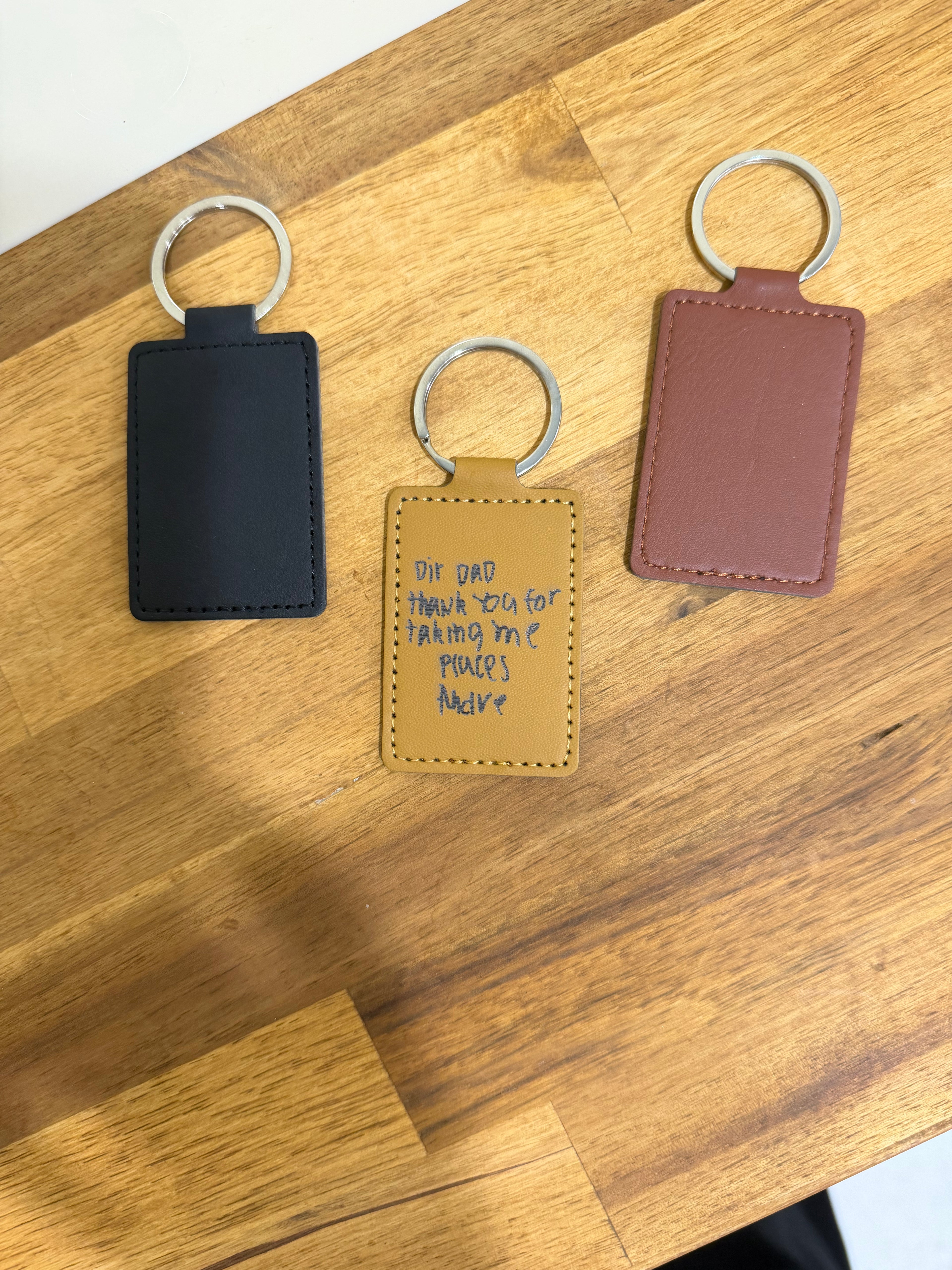 PU Leather Keychain
