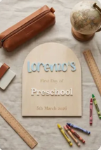 Name School Sign