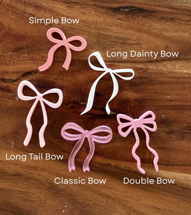 Mini Bow Charms